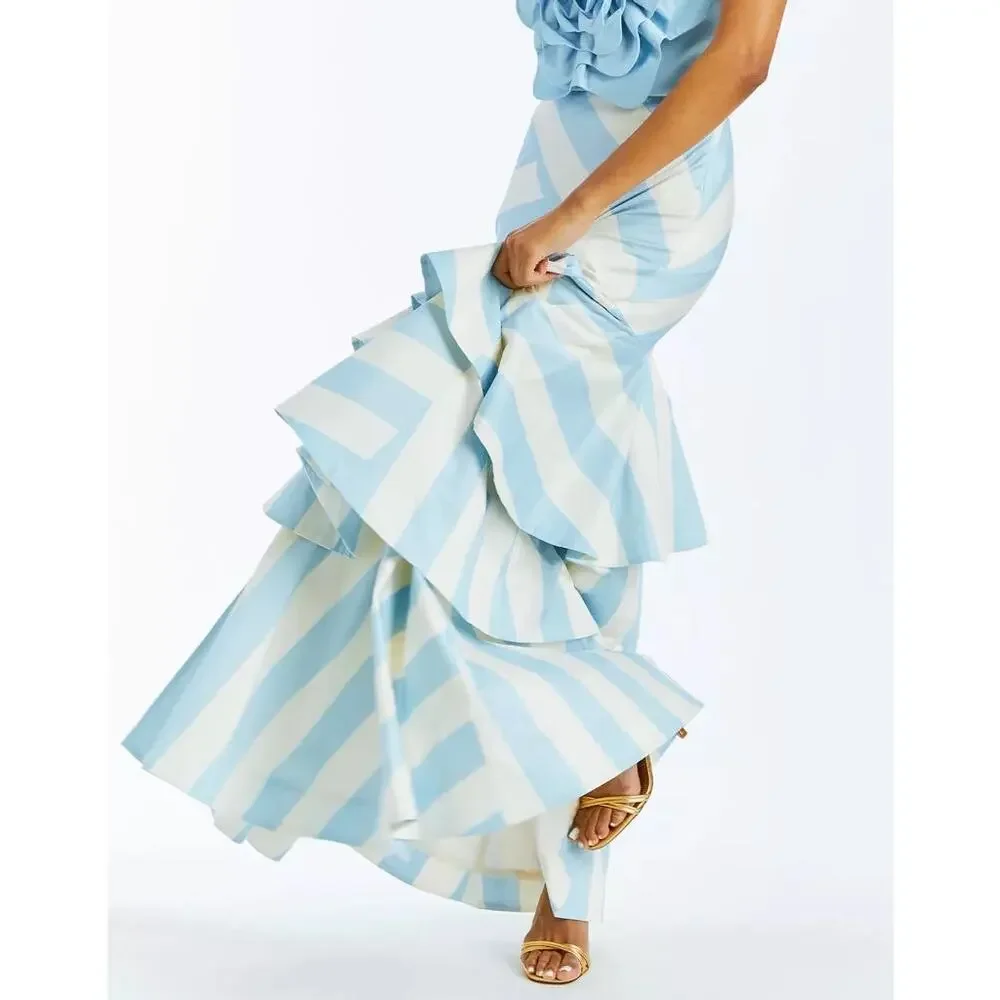Mestiza New York | Victoria Printed Convertible Gown Skirt - Picture 3 of 4